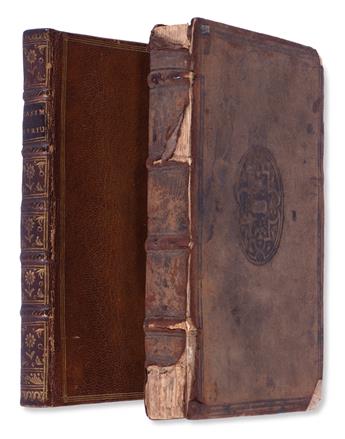 MAXIMUS TYRIUS. Sermones sive Disputationes XLI.  Greek text and Latin translation.  2 vols.  1557